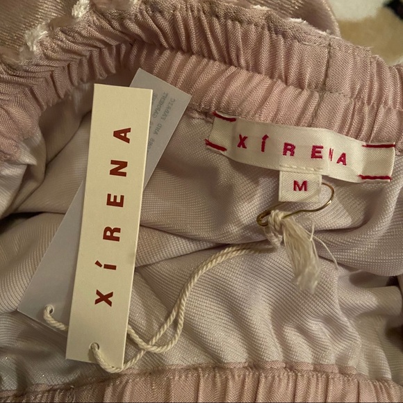 XiRENA vivien skirt in nude sparkle size medium - Picture 4 of 5